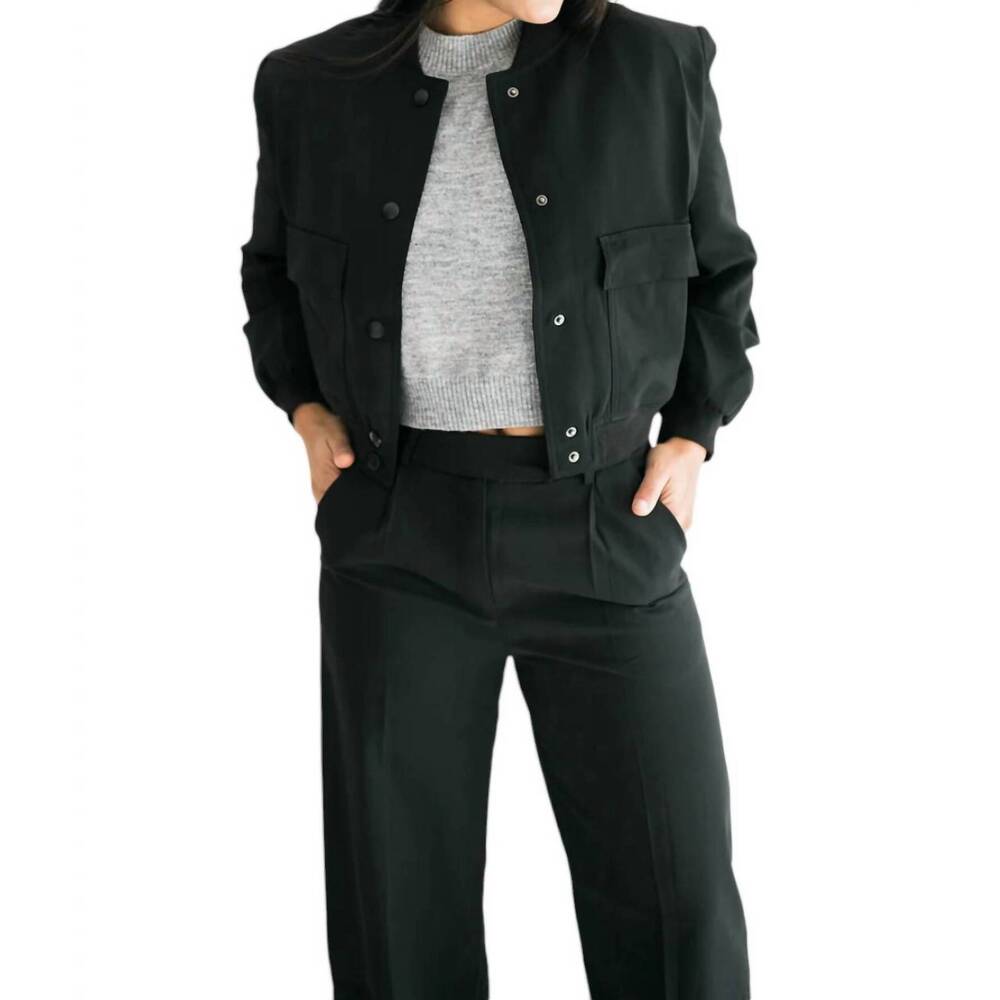 NEW FALCON PARK nina jacket in black